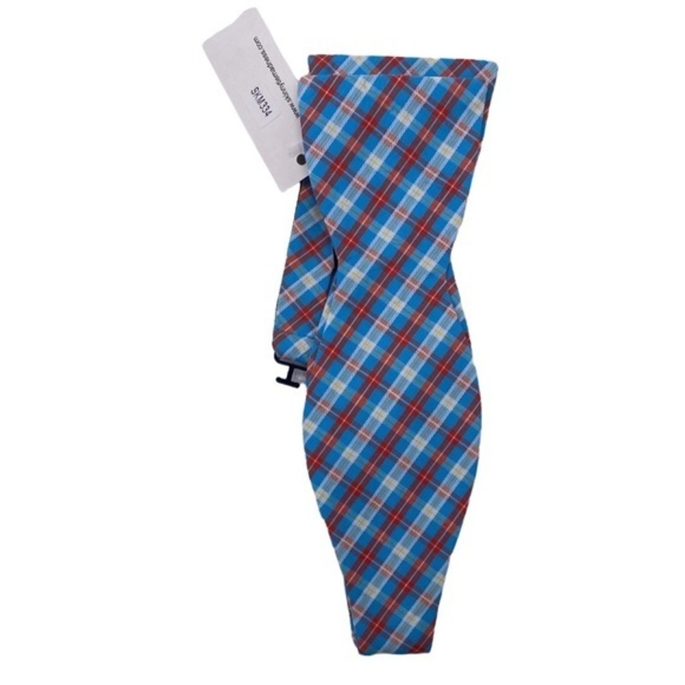 Skinny‎ Tie Madness - Men’s Bow Tie Blue Multicolor SKM334